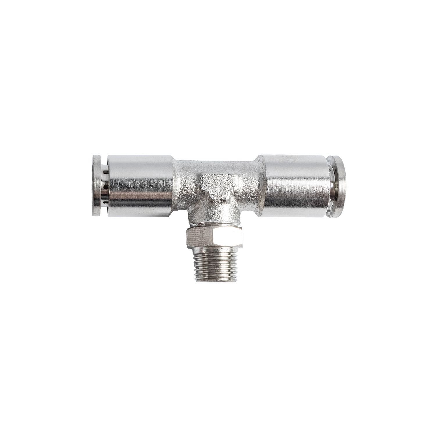 Metal Pu Fitting T-joint 8mm 1/8' M